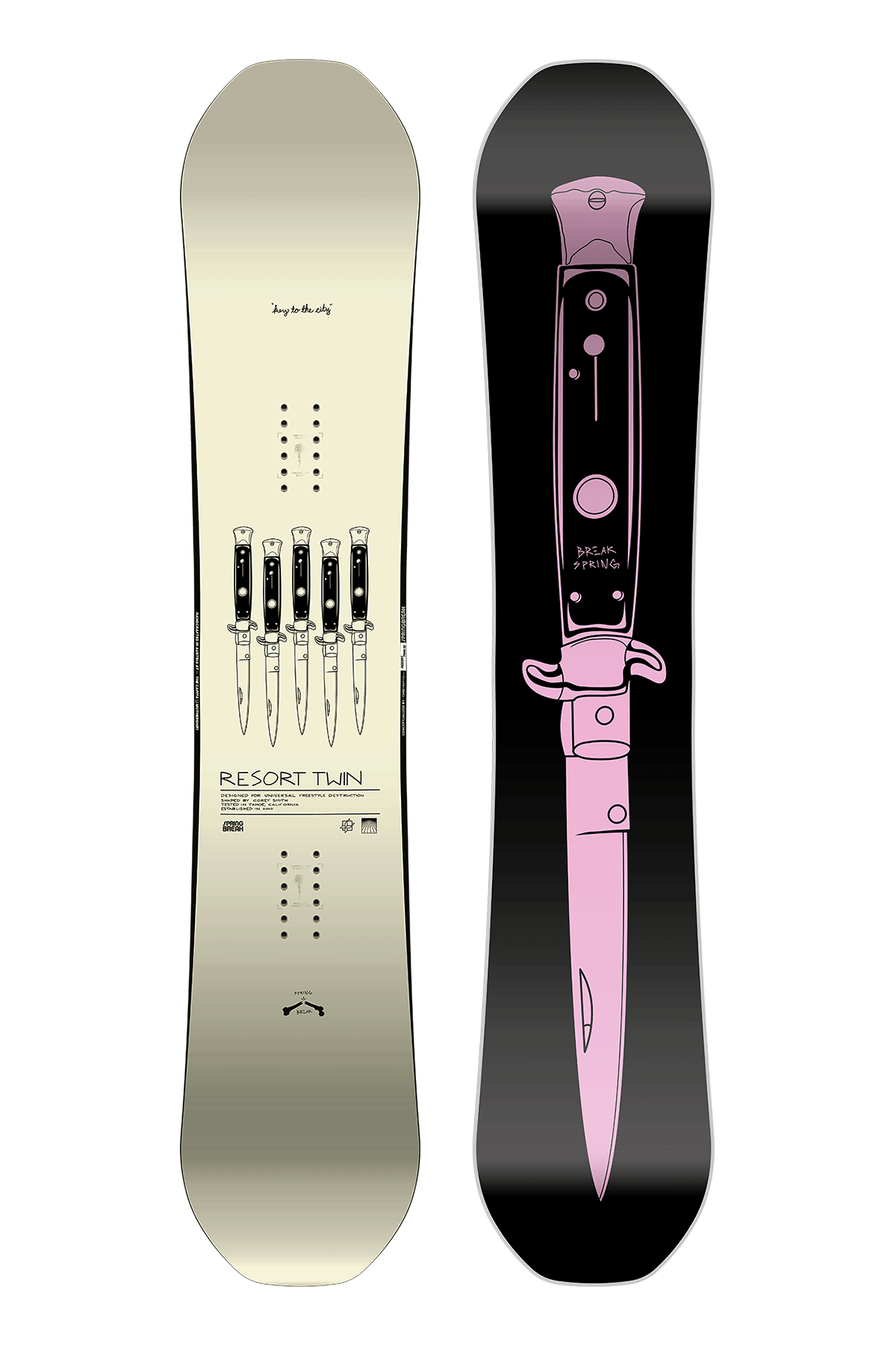 Spring Break Resort Twin Snowboard 2027 CAPiTA Snowboards | AUS