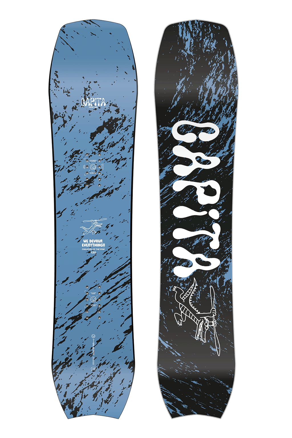 capita kids snowboards Scott Stevens Mini Snowboard 2026 Featuring a unique convex shape with edges that are raised off the snow Capita Micro-Scope Snowboard - Kids'